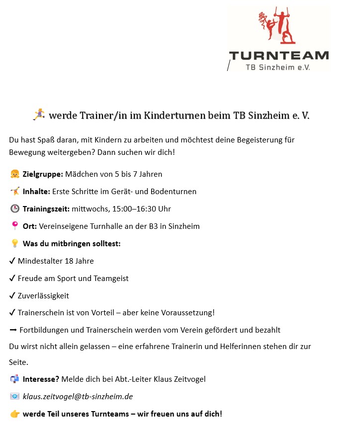 20250911 Trainersuche